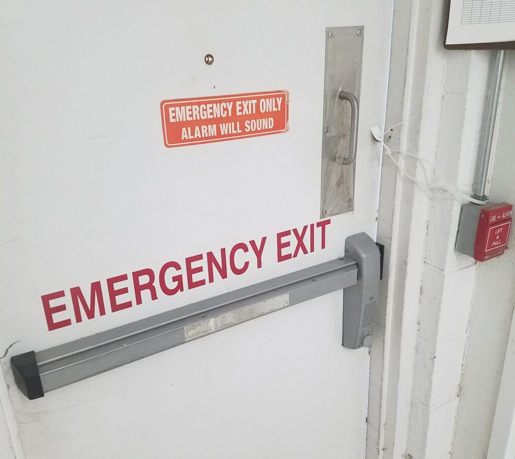 emergency door exit